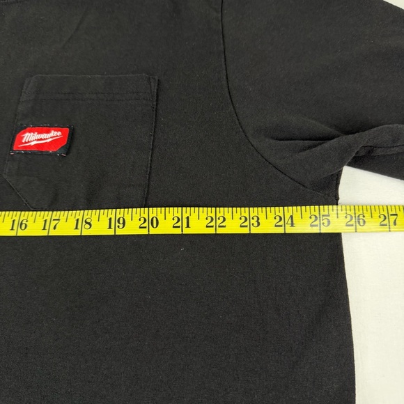 Milwaukie Men's‎ Black XL Short Sleeve Cotton Shirt - Picture 7 of 9